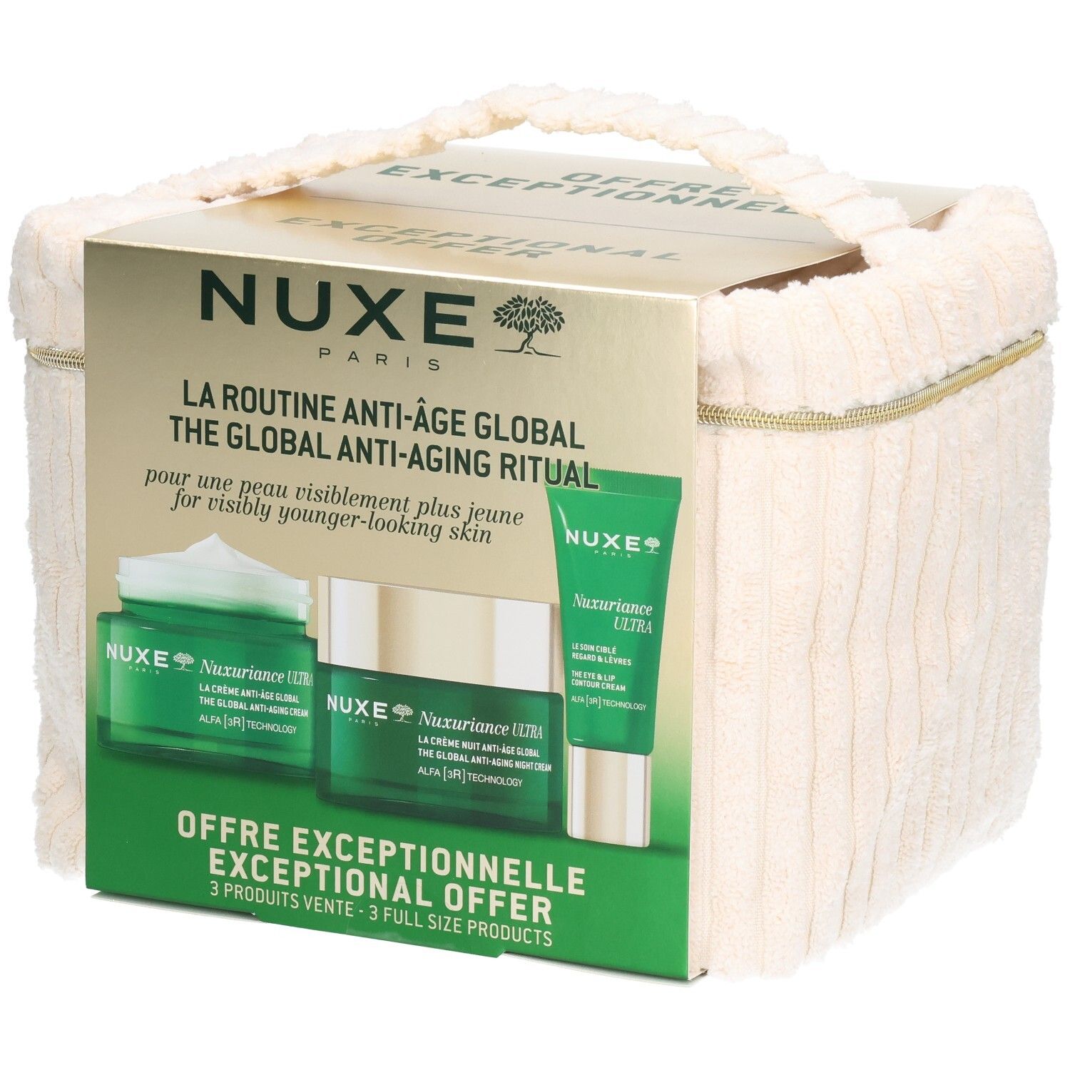 Nuxe Set Nuxuriance Ultra Tag+Nachtcr.+Auge gratis 1 St Kombipackung