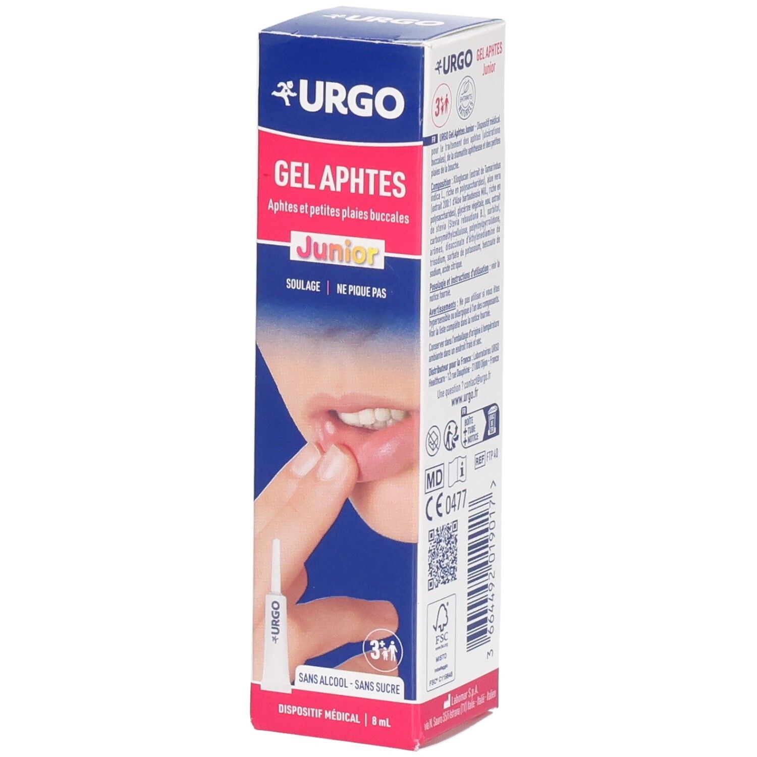 Urgo Aphthen Junior Gel 8 ml