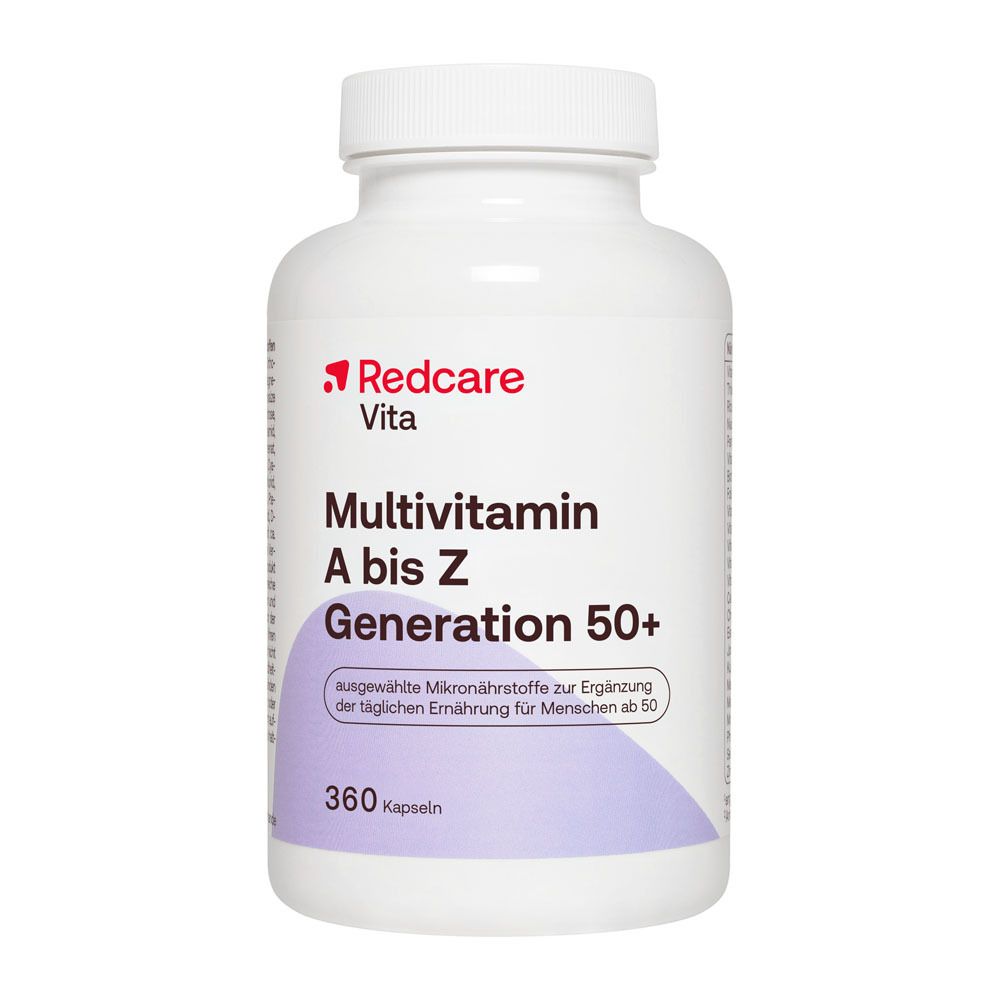 Redcare Vita Multivitamin A bis Z 50+