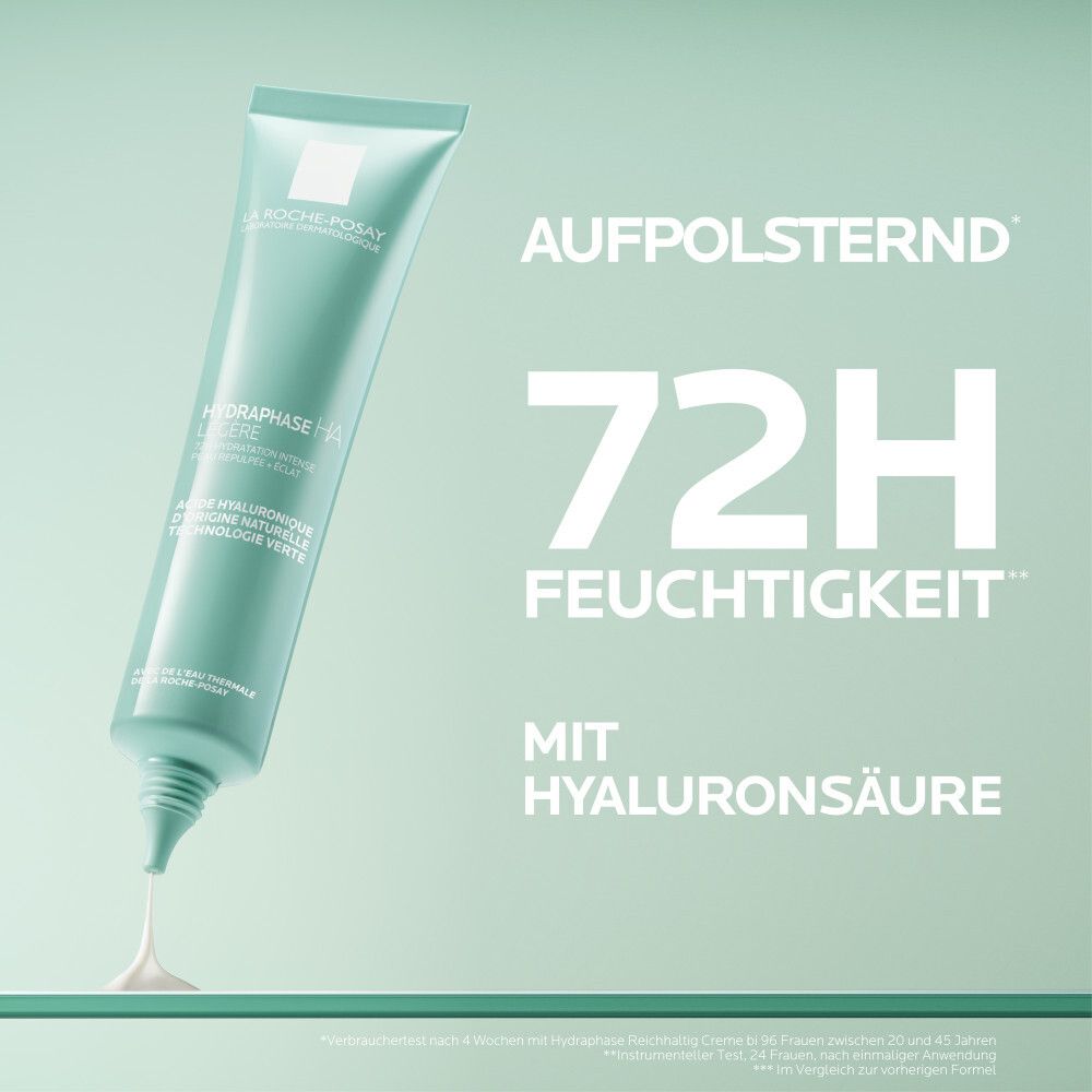 La Roche Posay Hydraphase HA Reichhaltig, pflegende Gesichtscreme für 72h Feuchtigkeit, mit Hyaluron