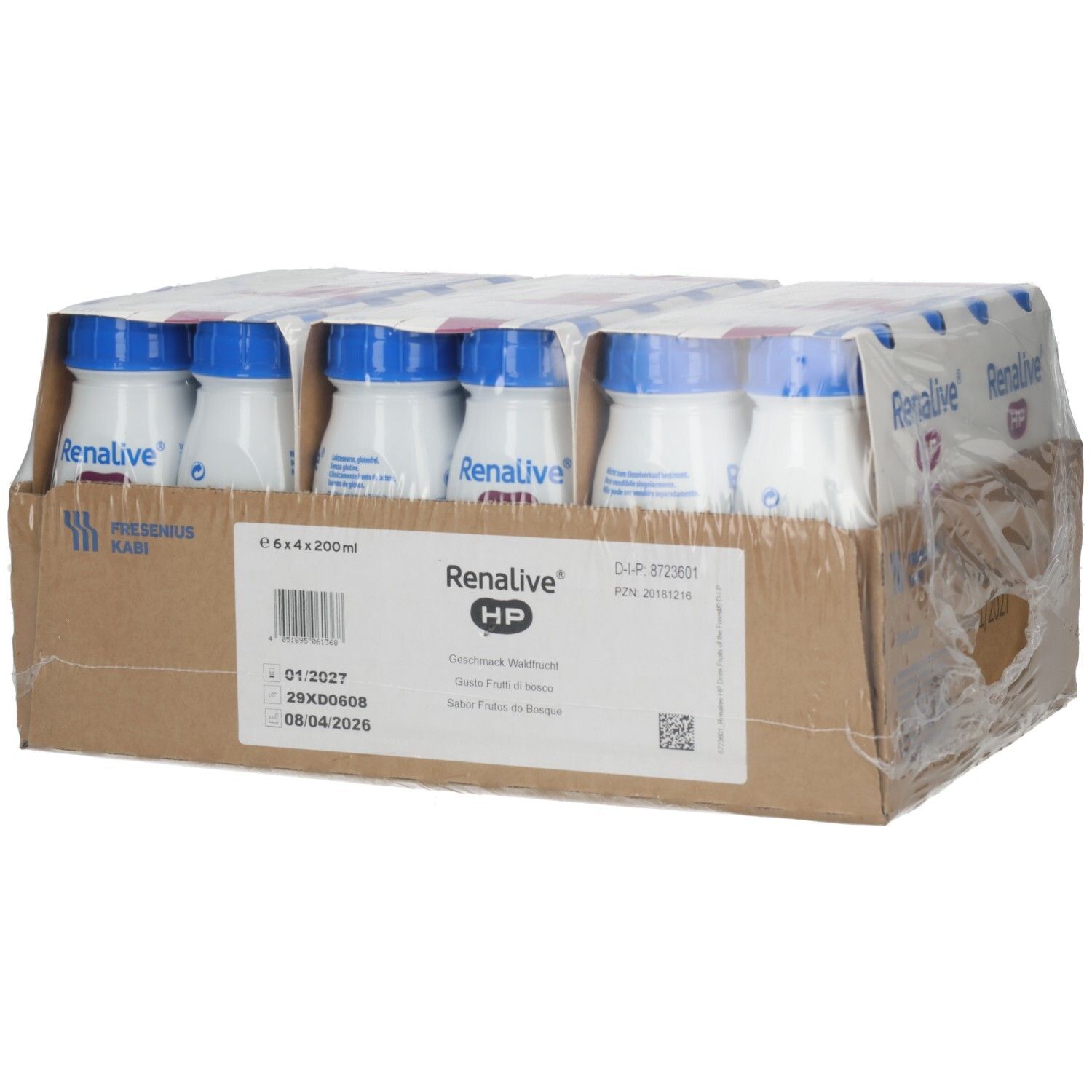 Renalive HP Waldfrucht flüssig 24x200 ml Flüssigkeit