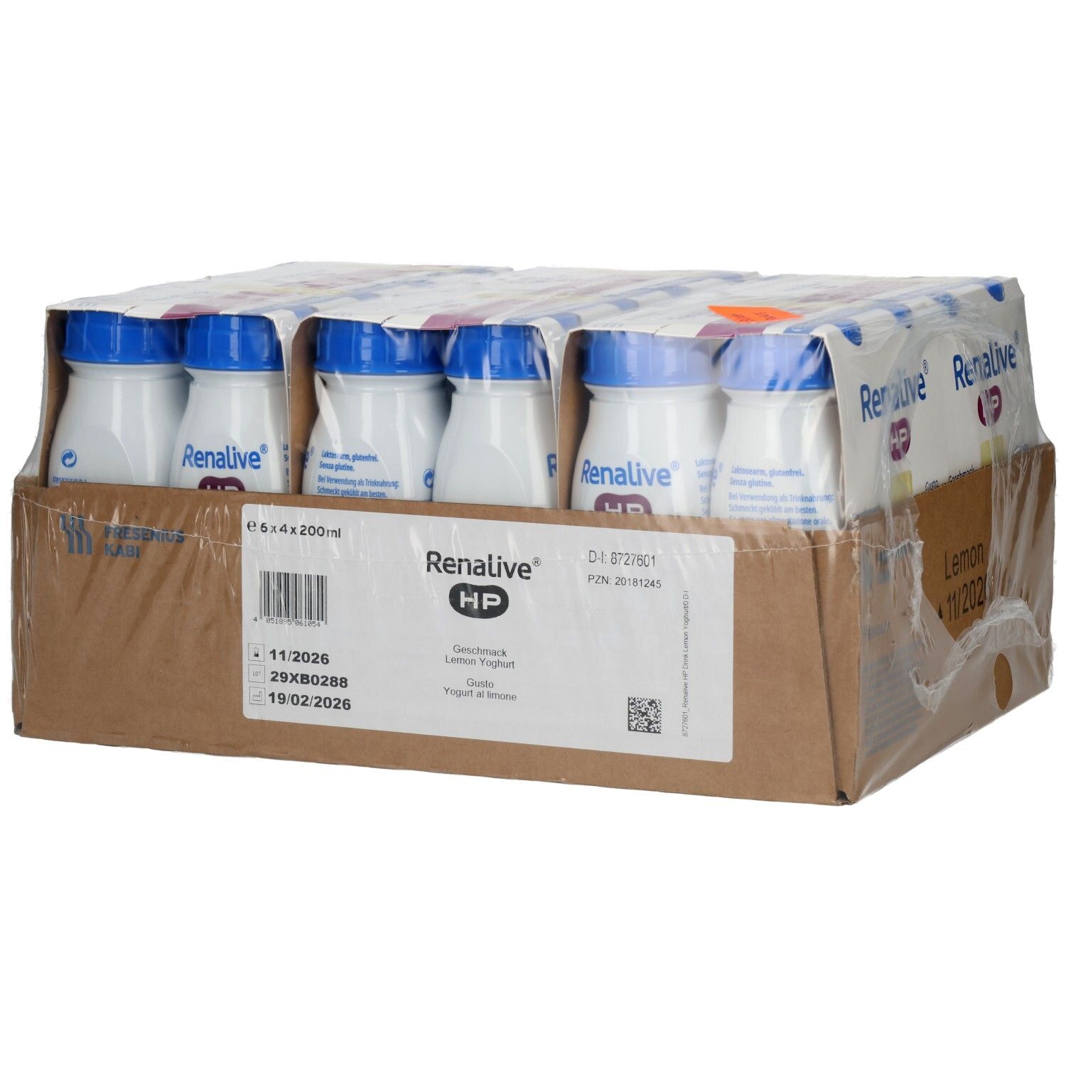 Renalive HP Lemon Yoghurt flüssig 24x200 ml Flüssigkeit