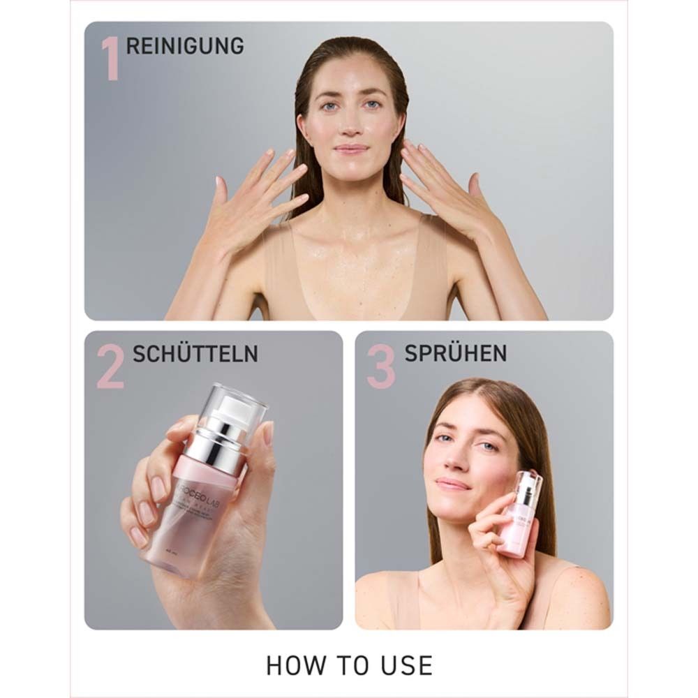 Aroceo Lab Creme Nebel – Korean Skincare, 8-fach Hyaluron Komplex für intensive Feuchtigkeit & strahlende Haut + Anti Aging Peptide