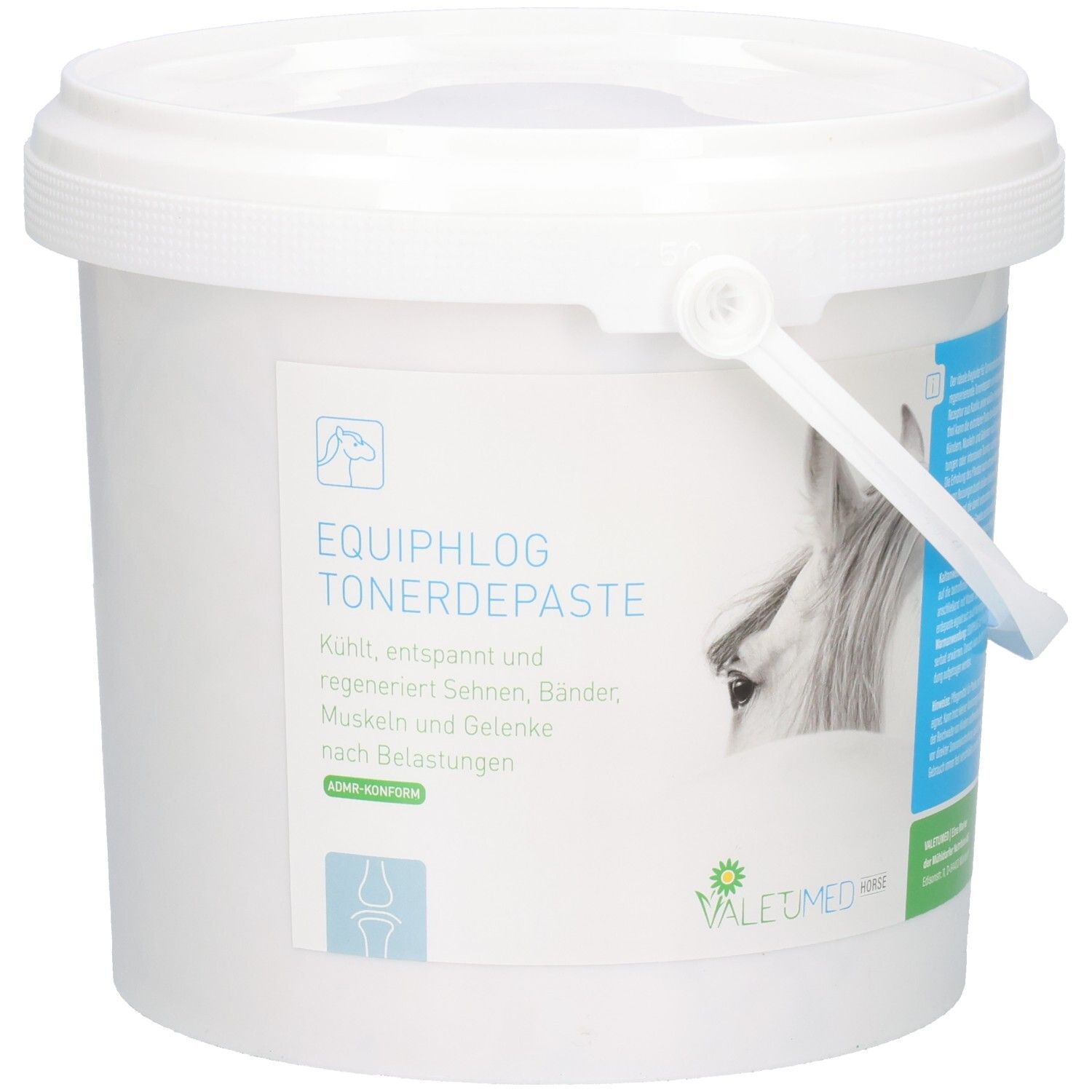 Valetumed EquiPhlog Tonerdepaste f.Pferde 3,5 kg Paste