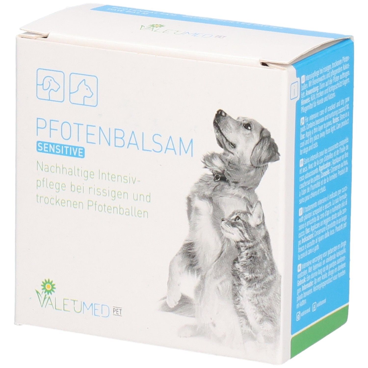 Valetumed Pfotenbalsam sensitive f.Hunde 100 ml Balsam