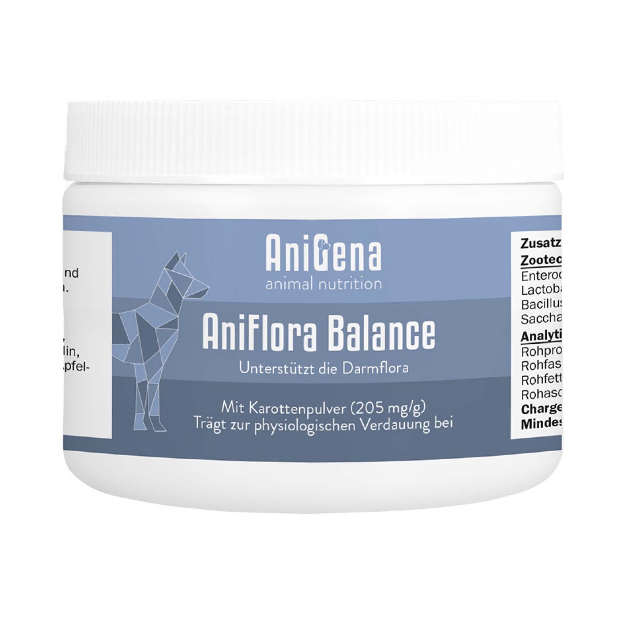 Aniflora Balance Flohsamensch.+Ballastst.Plv.Hunde 60 g Pulver