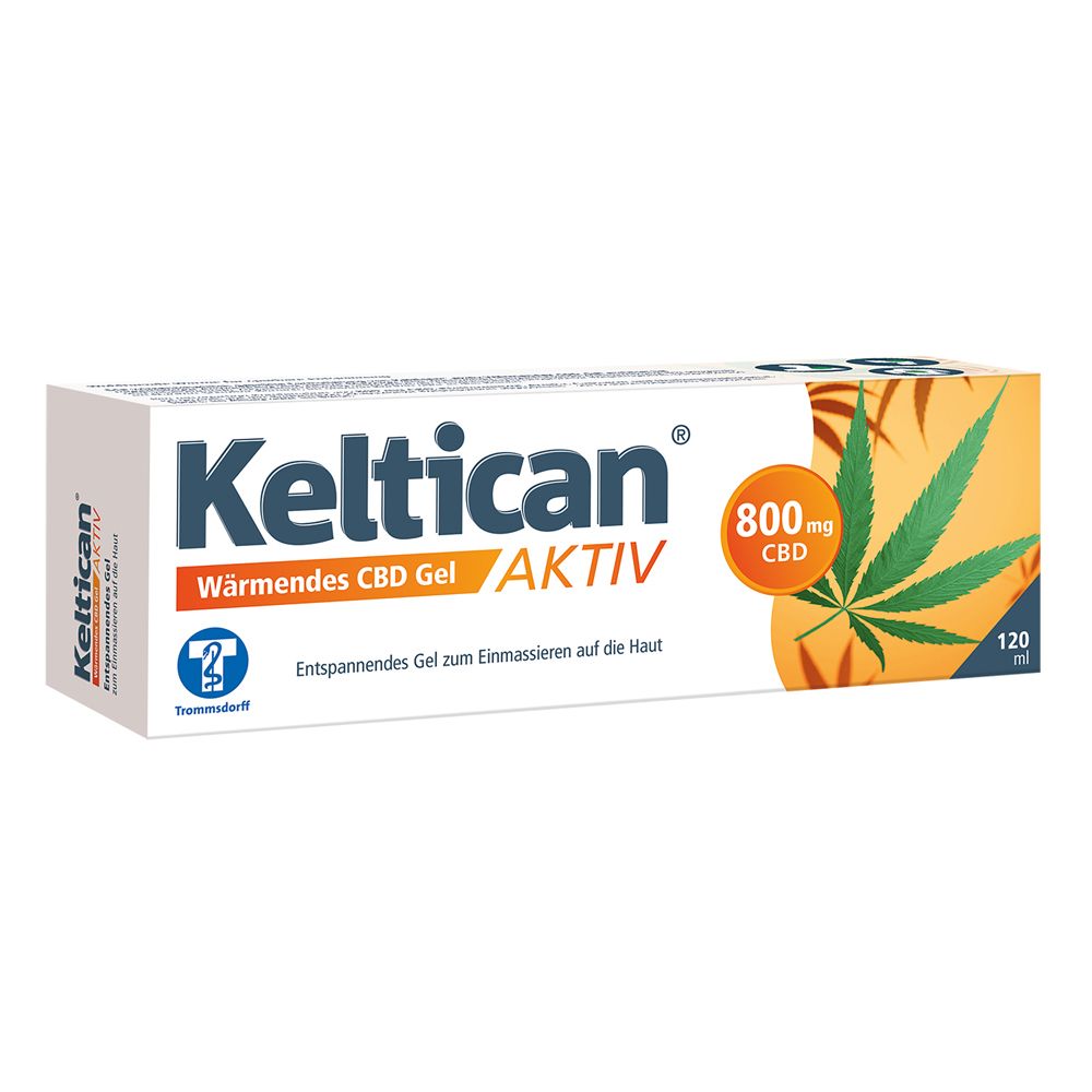 Keltican aktiv wärmendes CBD Gel 120 ml