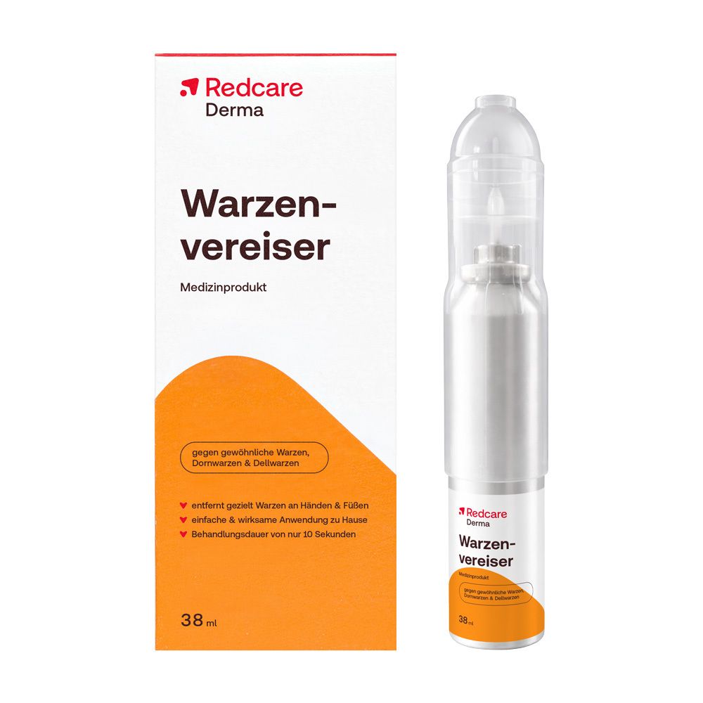 Redcare Derma Warzenvereiser Karton und Applikatorflasche, 38ml.