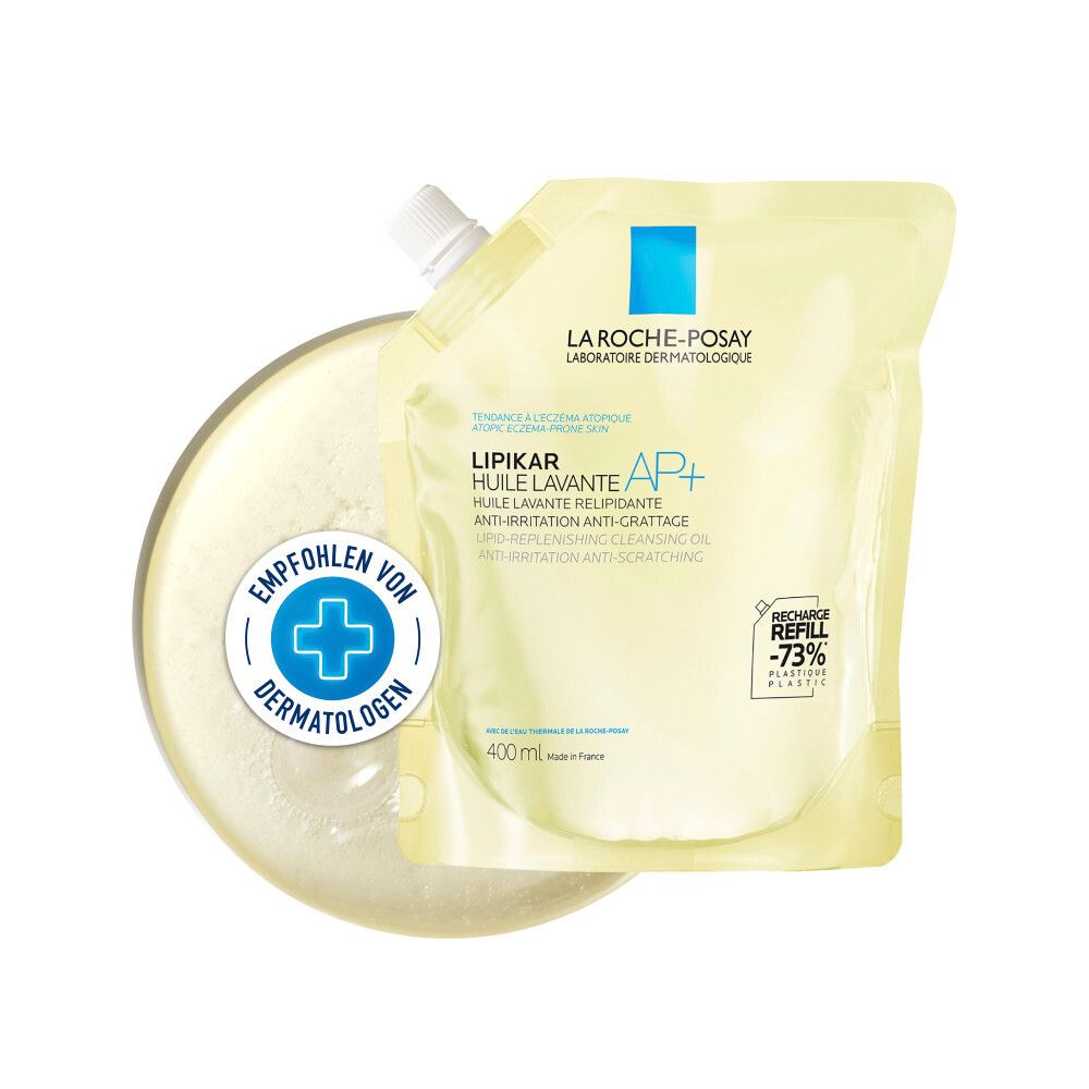 Roche-Posay Lipikar Dusch- und Badeöl Nachfüllpack 400 ml Öl