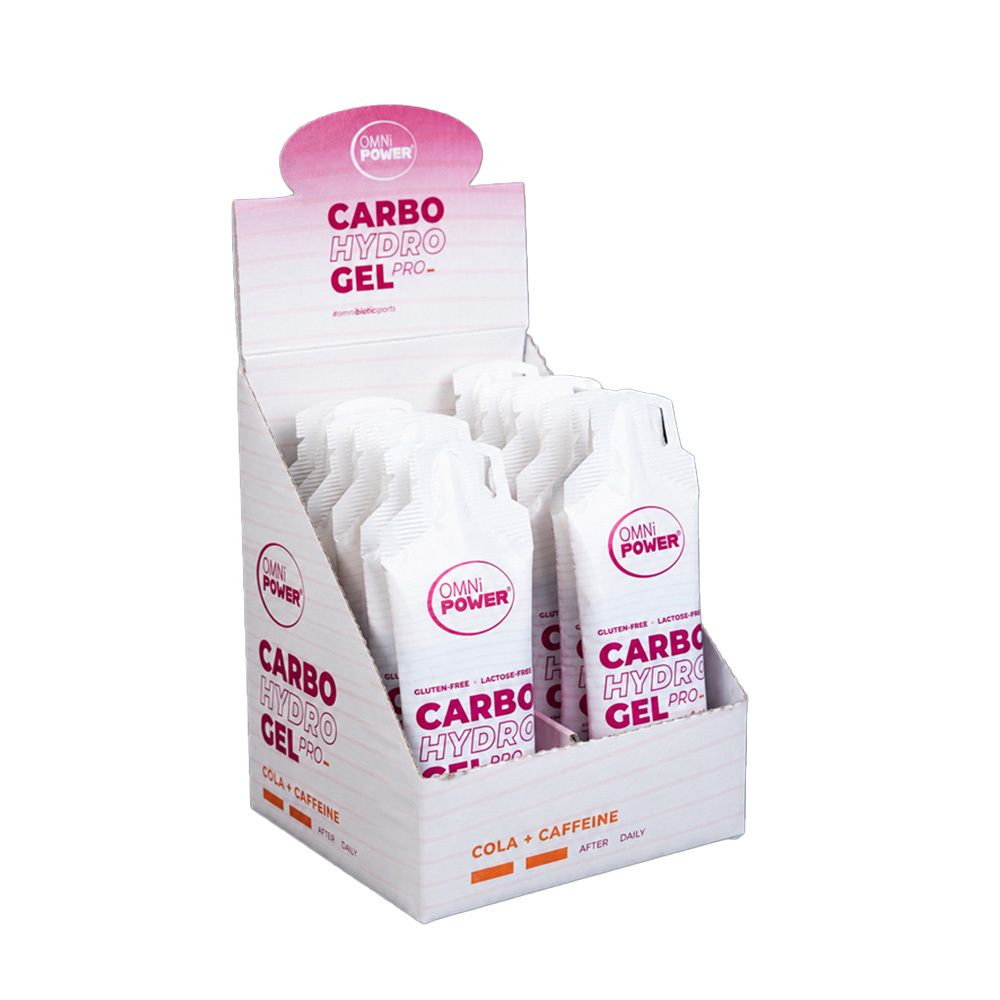 Omni Power Carbo Hydro GEL Pro Cola & Koffein 12x75 g Gel