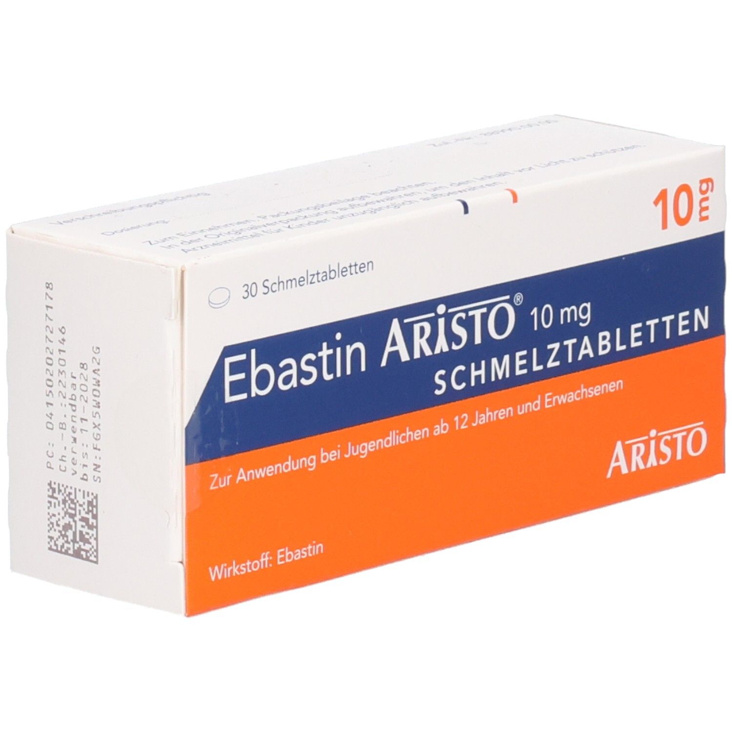 EBASTIN Aristo 10 mg Schmelztabletten