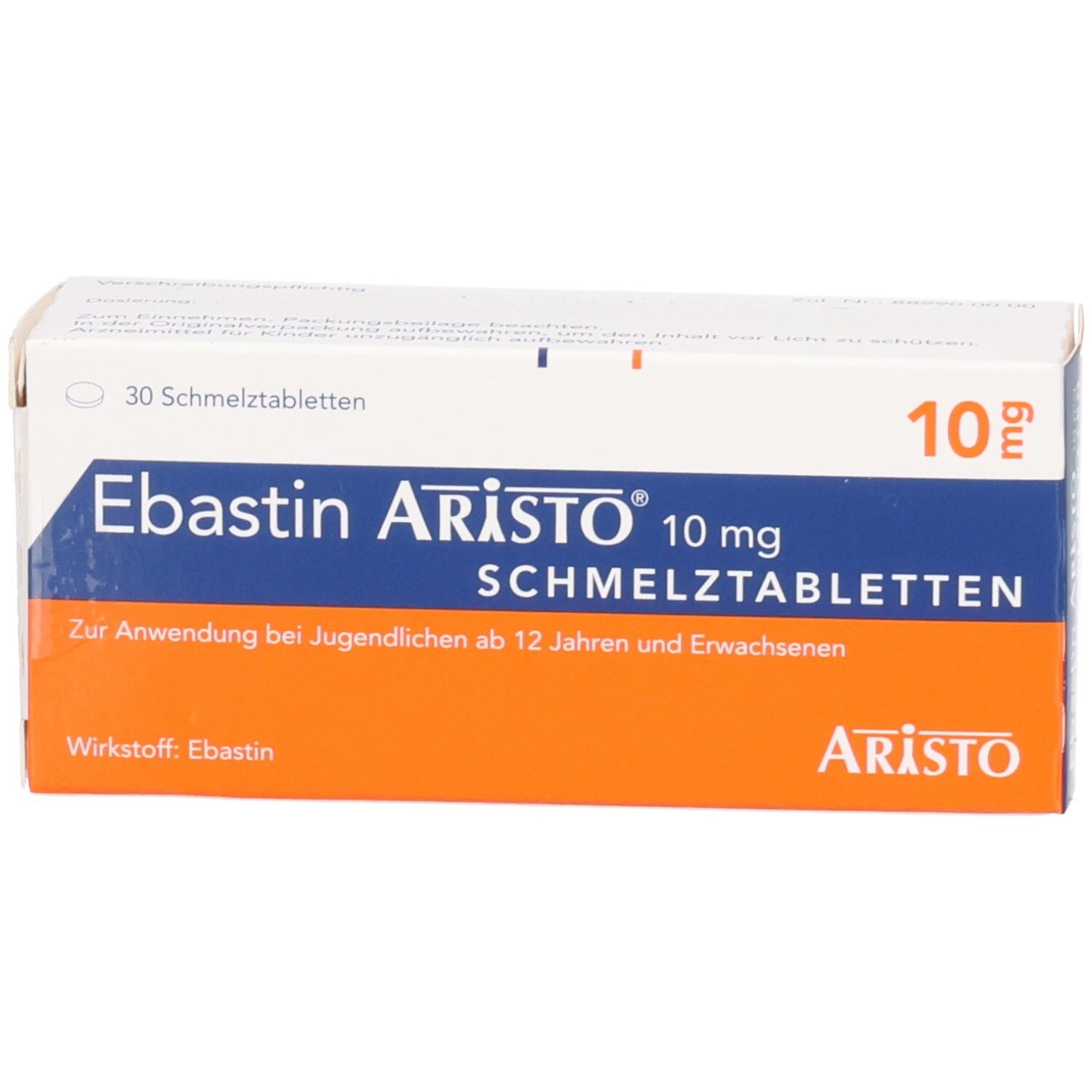 EBASTIN Aristo 10 mg Schmelztabletten