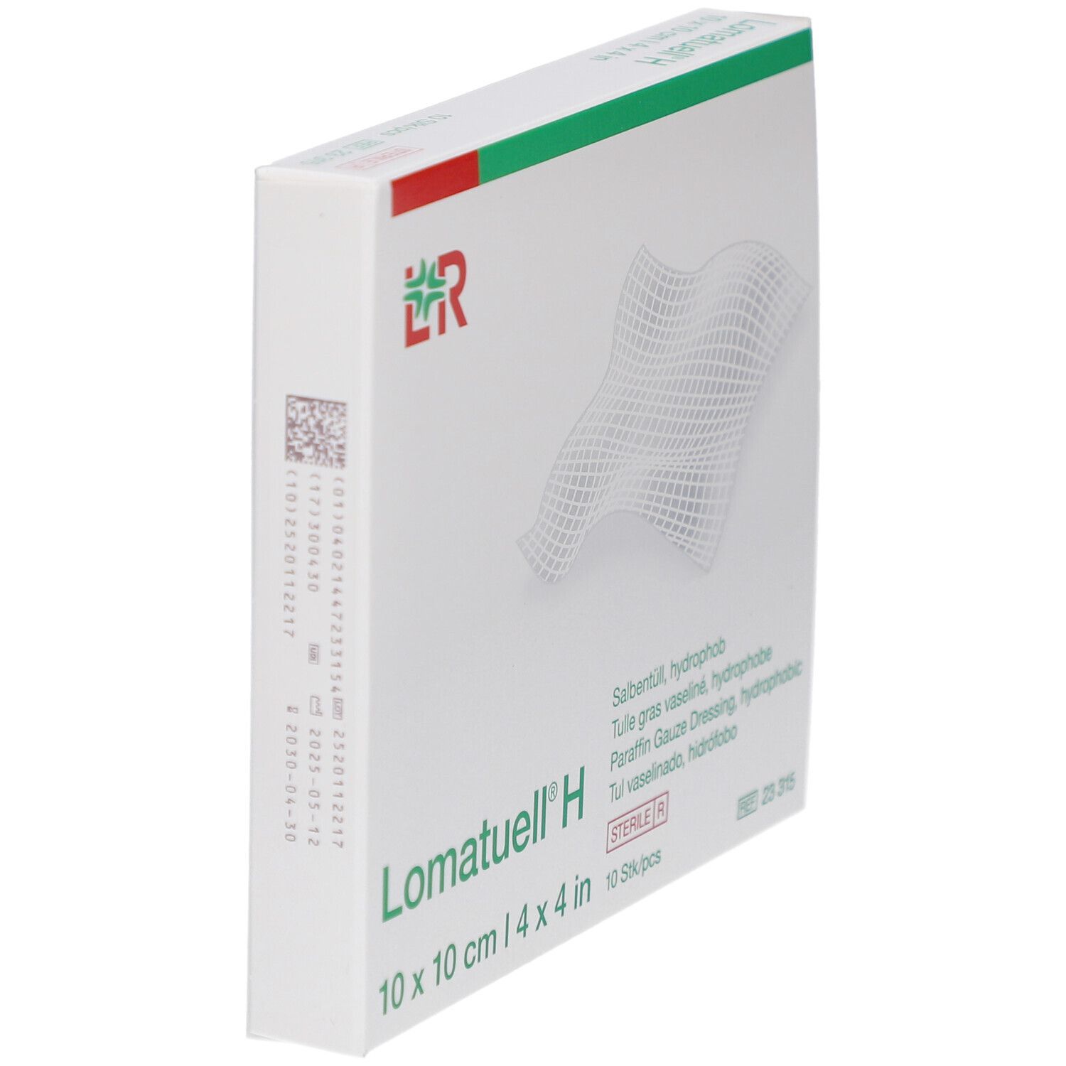 Lohmann & Rauscher Lomatuell® H Salbentüll 10 x 10 cm