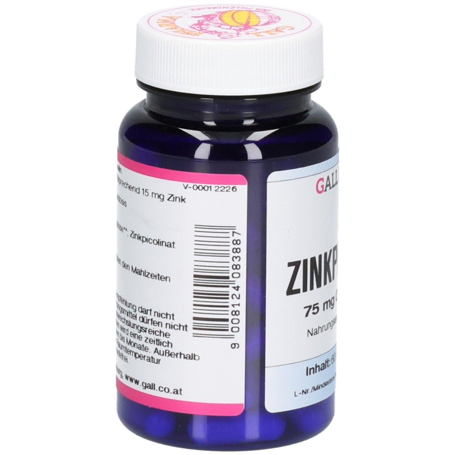 Hecht-Pharma Zinkpicolinat 75 mg GPH Kapseln