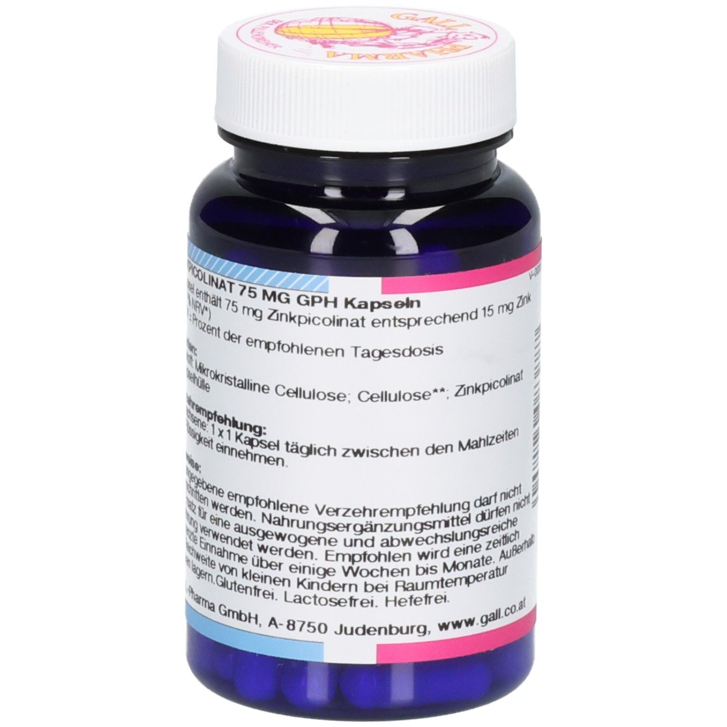 Hecht-Pharma Zinkpicolinat 75 mg GPH Kapseln