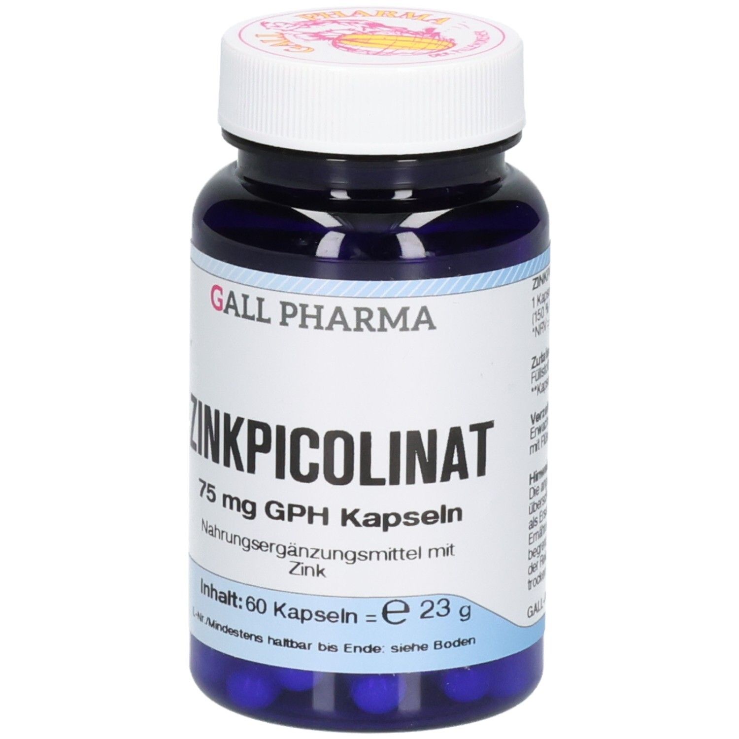 Hecht-Pharma Zinkpicolinat 75 mg GPH Kapseln Angebot