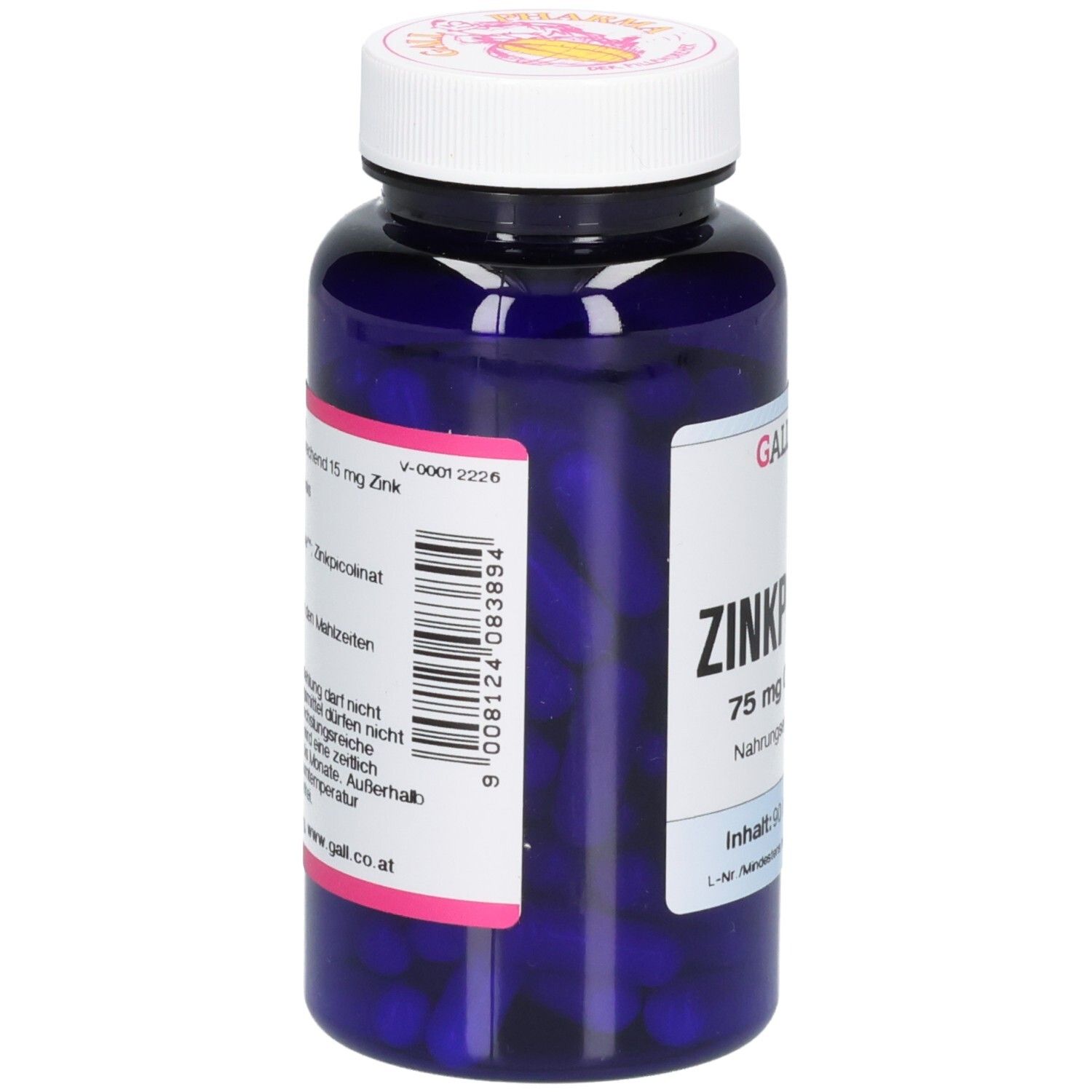Hecht-Pharma Zinkpicolinat 75 mg GPH Kapseln