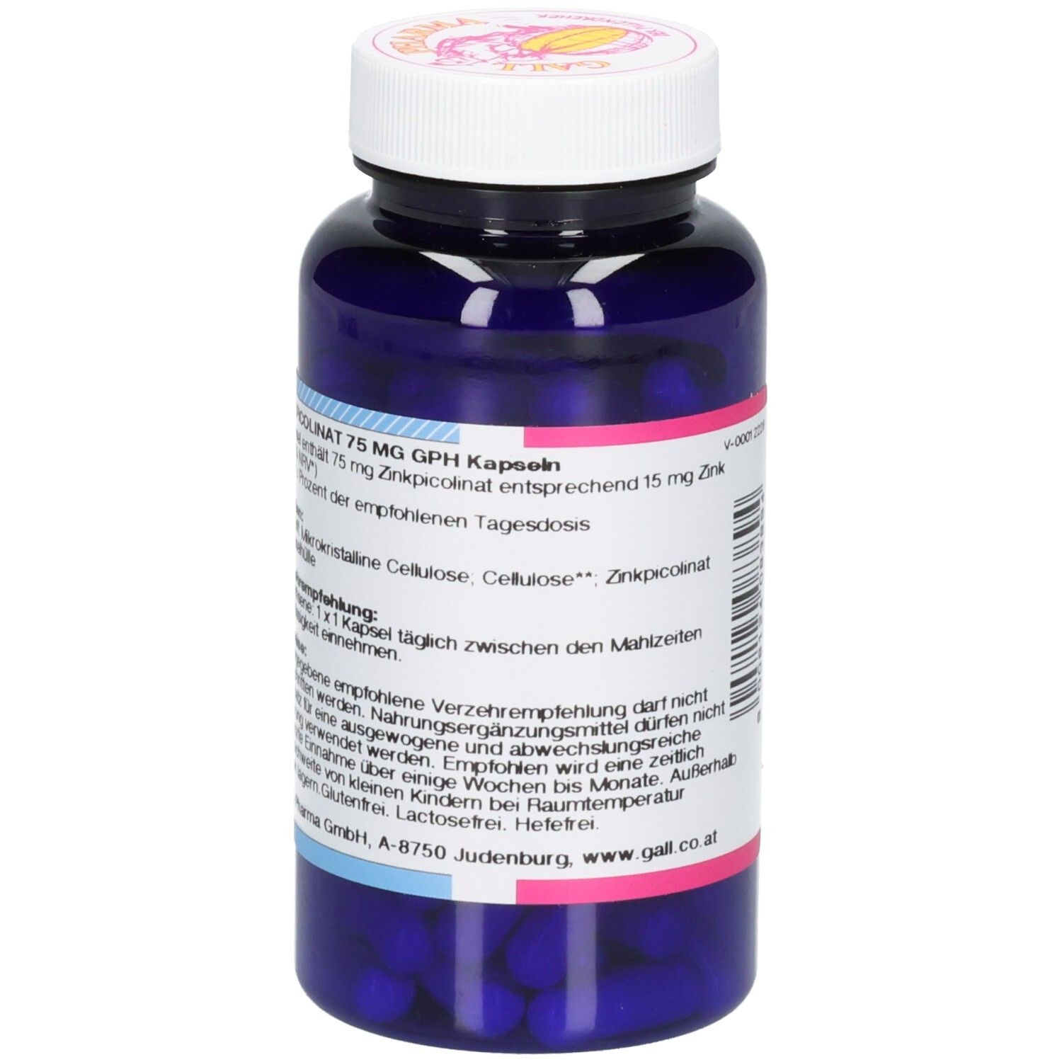 Hecht-Pharma Zinkpicolinat 75 mg GPH Kapseln