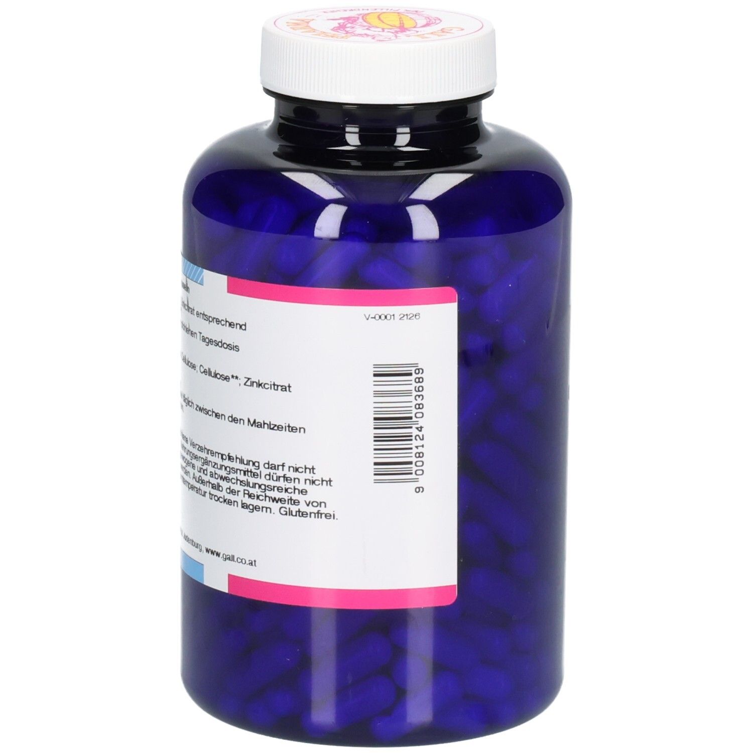 Zinkcitrat GPH 15 mg Kapseln