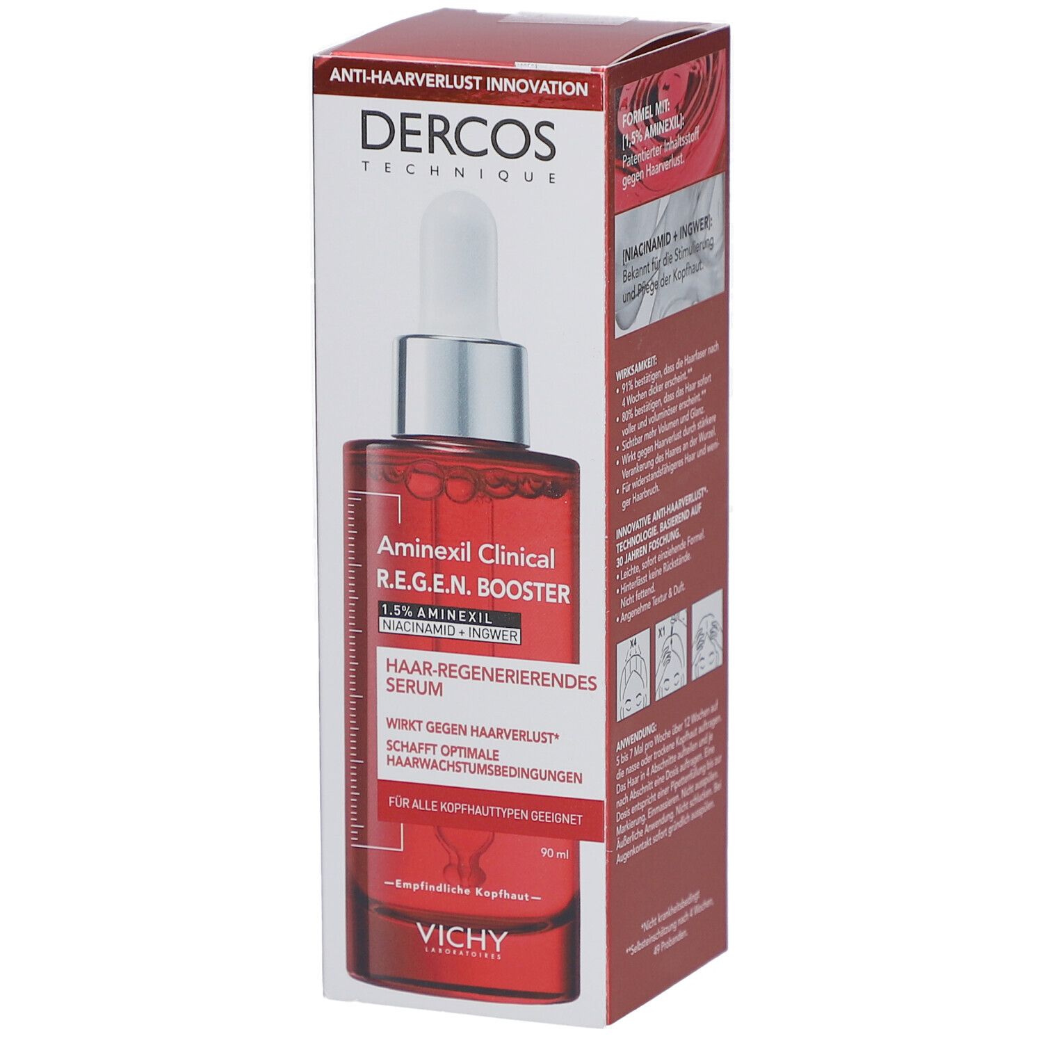 Vichy Dercos R.E.G.E.N.Booster 90 ml Flüssigkeit