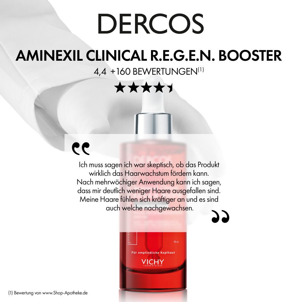 Vichy Dercos Aminexil Clinical R.E.G.E.N. Booster Serum mit Kundenbewertungen.