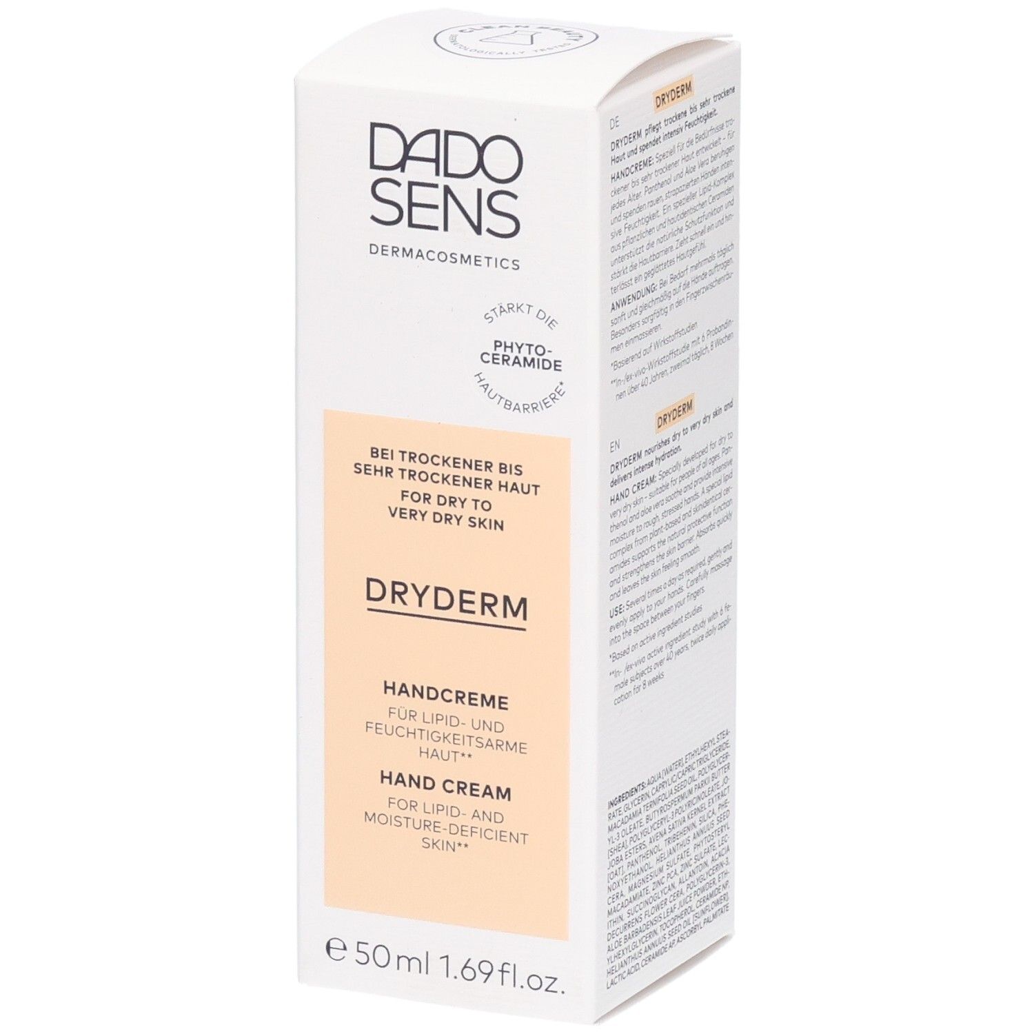 Dado Sens Dryderm Handcreme 50 ml Creme
