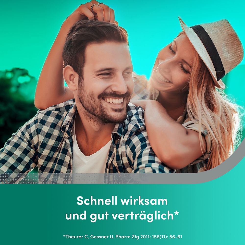 Glückliches Paar im Freien.