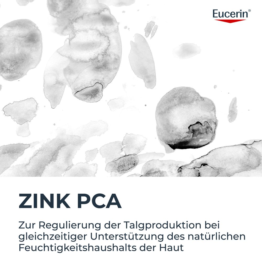 Eucerin® DERMOPURE CLINICAL Oil Control Gel – mattierendes Gel mit Zink PCA, Salicylsäure & Carnitin, 8h Anti-Glanz-Effekt bei unreiner Haut