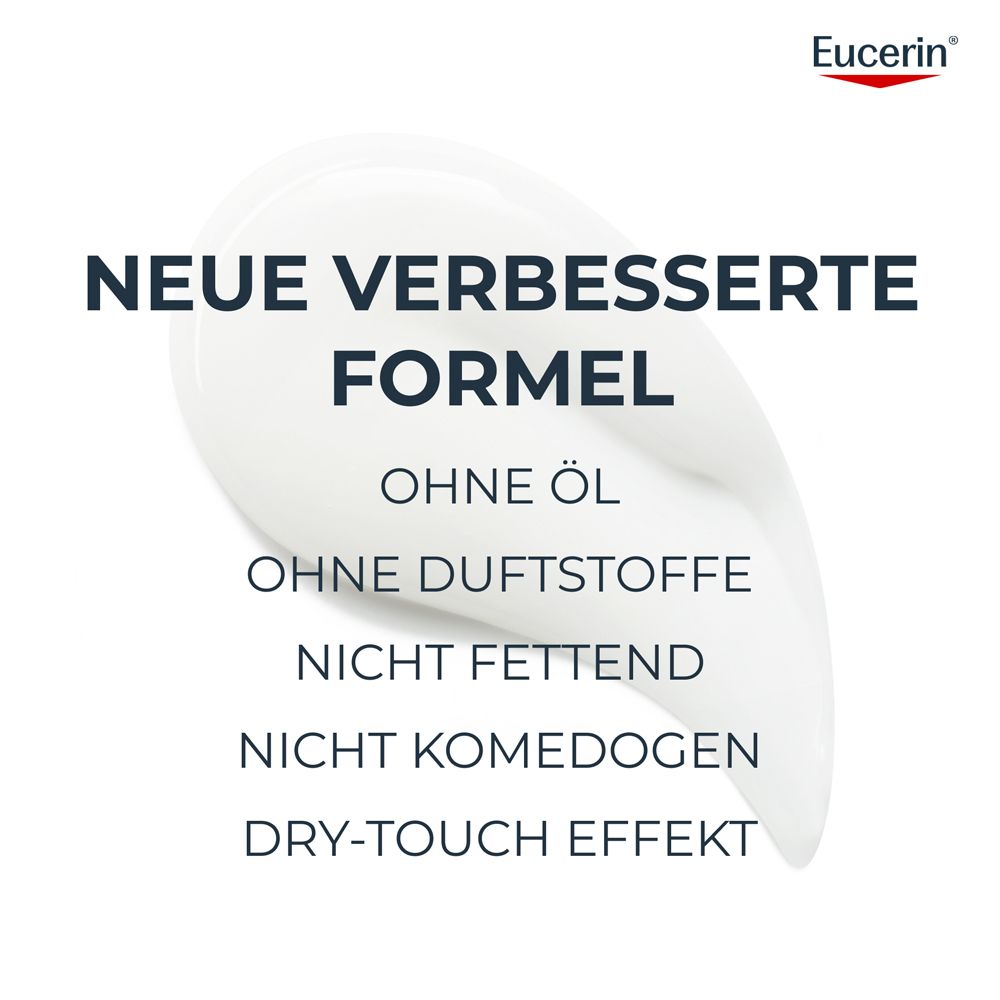Eucerin Dermopure Oil Control Gel: Neue verbesserte Formel. Ohne Öl, Duftstoffe, nicht fettend.