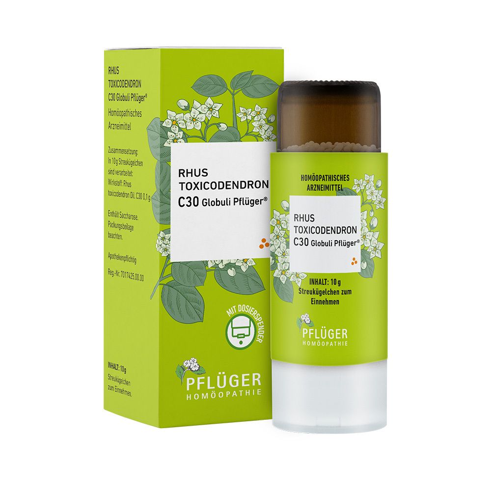 Rhus Toxicodendron C 30 Globuli Pflüger Globulisp. 10 g