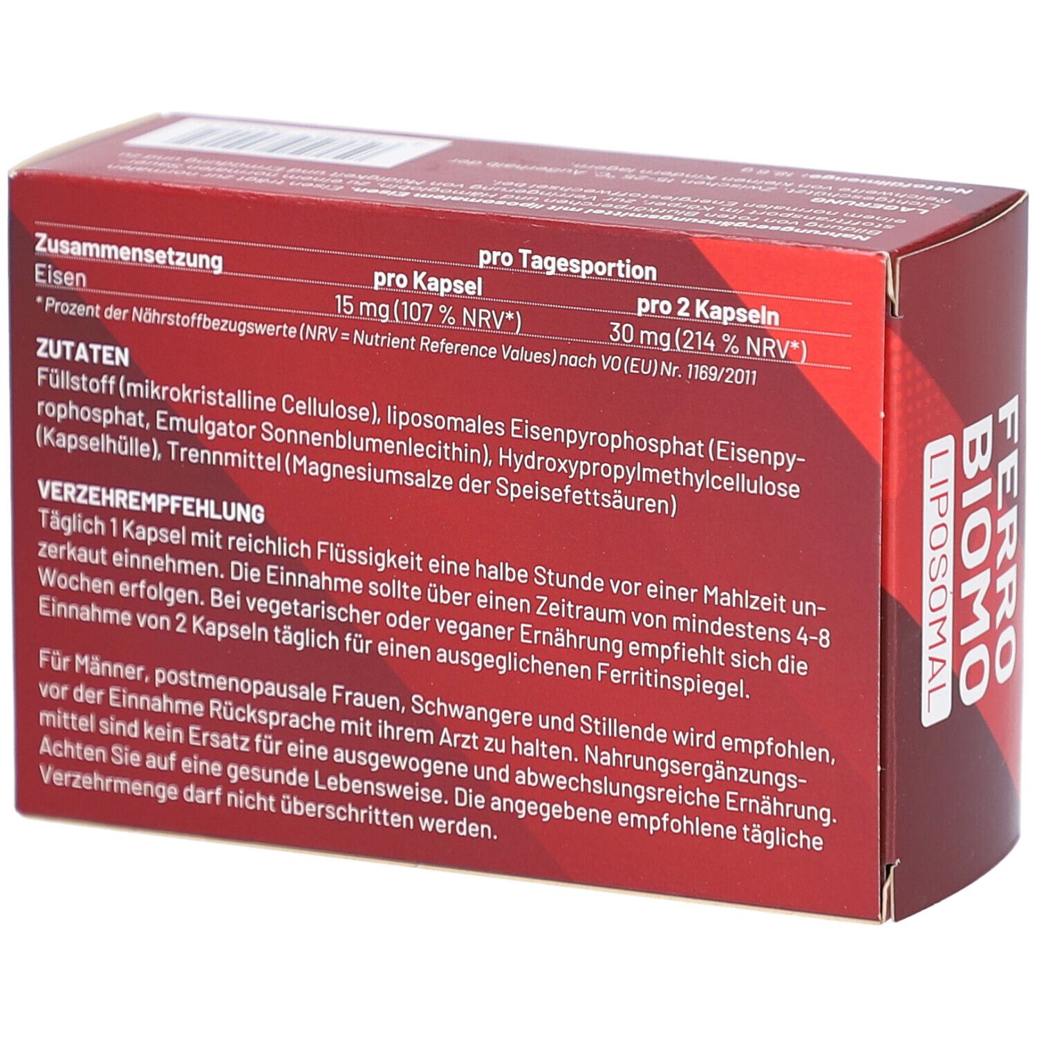 Ferro Biomo Liposomal