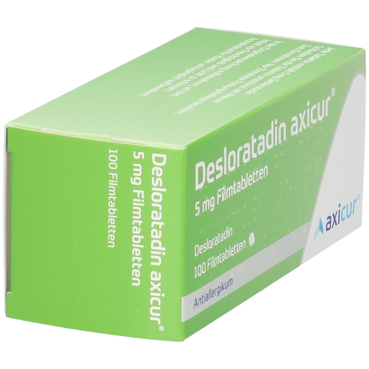 Desloratadin axicur® 5 mg Filmtabletten