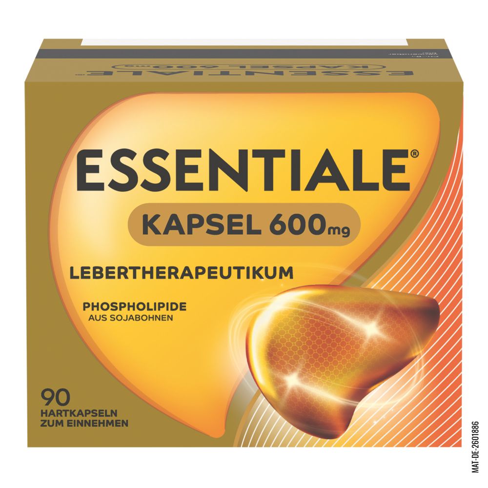 Essentiale Kapsel 600 mg 90 St Hartkapseln