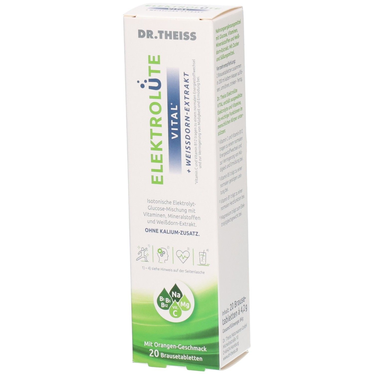 Dr.theiss Elektrolüte Vital Brausetabletten 20 St