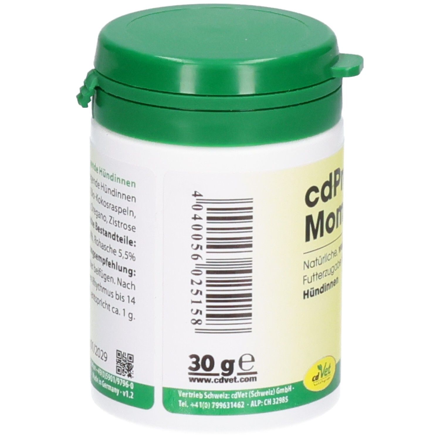 cdVet cdProtect Mommy Ergänzungsfuttermittel (Pulver) für tragende Hündinnen, 140 g.