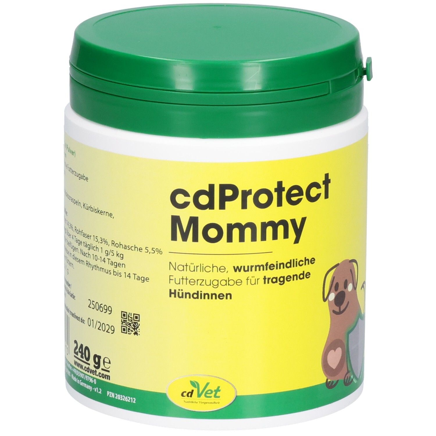 Cdprotect Mommy Erg.Futterm.Plv.f.tragende Hündin 240 g Pulver