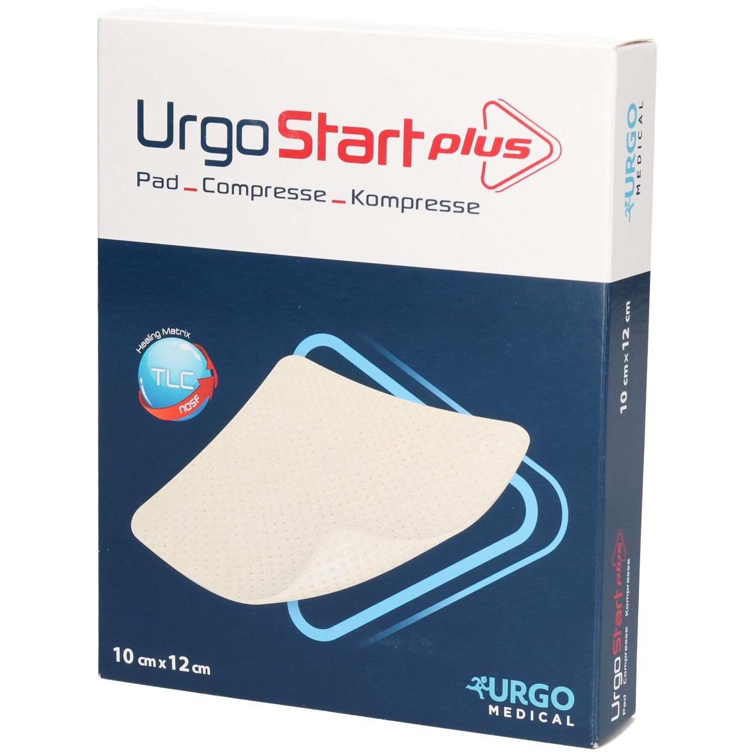 Urgostart Plus Kompresse 10x12 cm 10 St Kompressen
