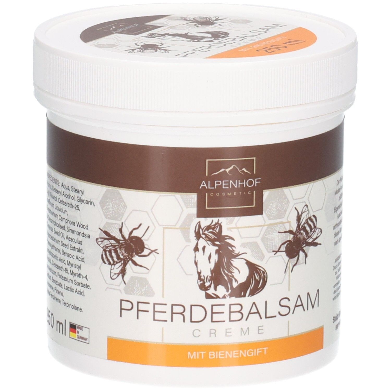 Pferdebalsam Creme mit Bienengift 250 ml