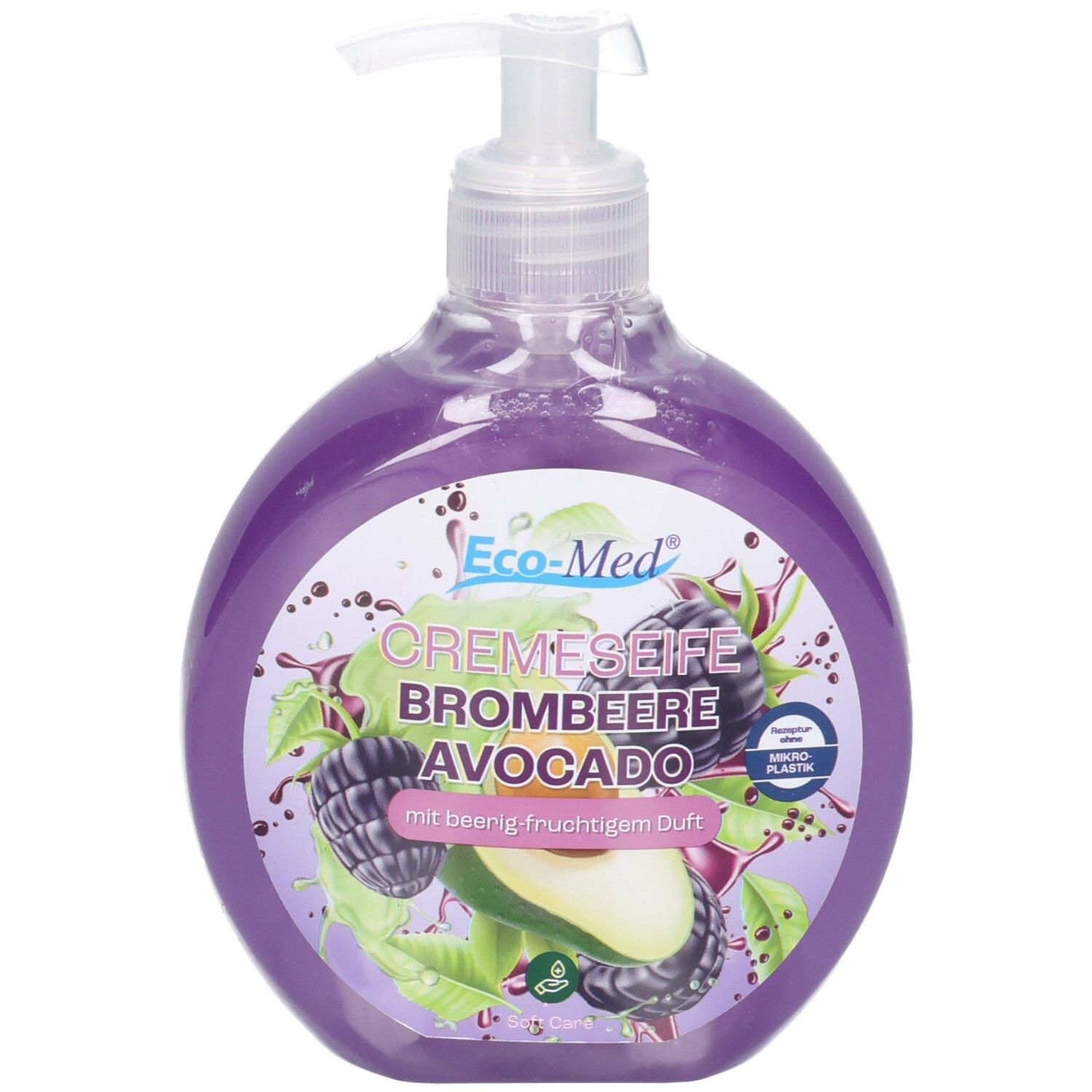 Cremeseife Brombeere Avocado Spender Eco-Med 500 ml Seife