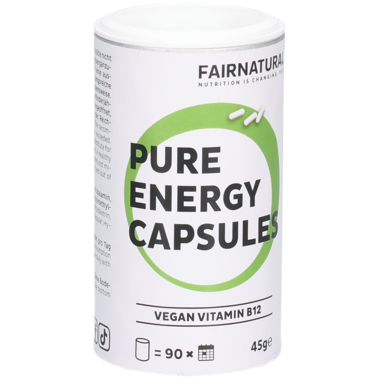 Fairnatural Vitamin B12 hochdosiert+vegan Kapseln 90 St