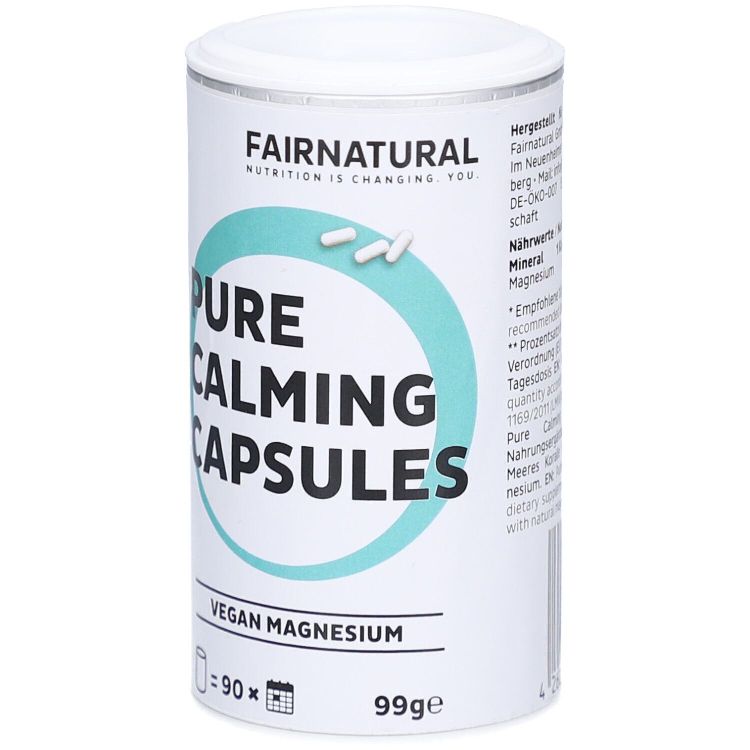 Fairnatural Pure Calming Capsules Magnésium