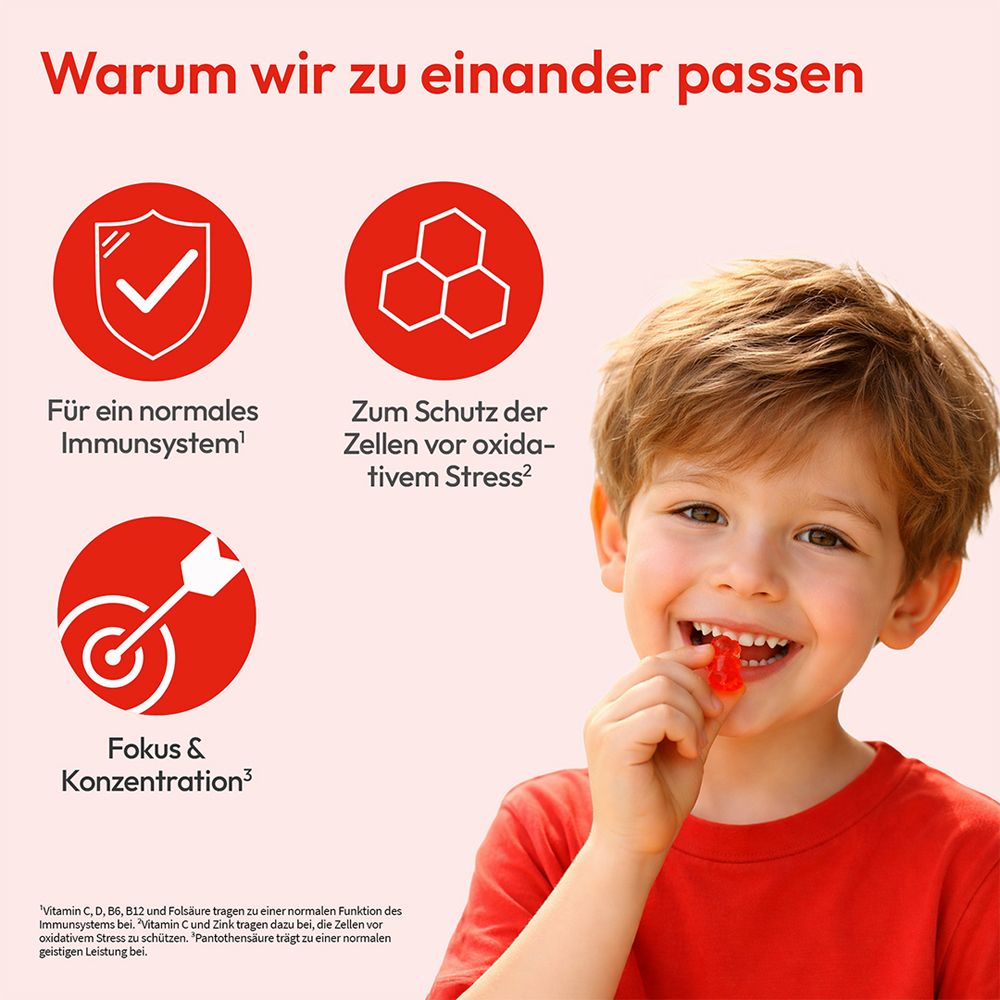 kindgesund Gummies Multivitamin + Omega 3 Kids