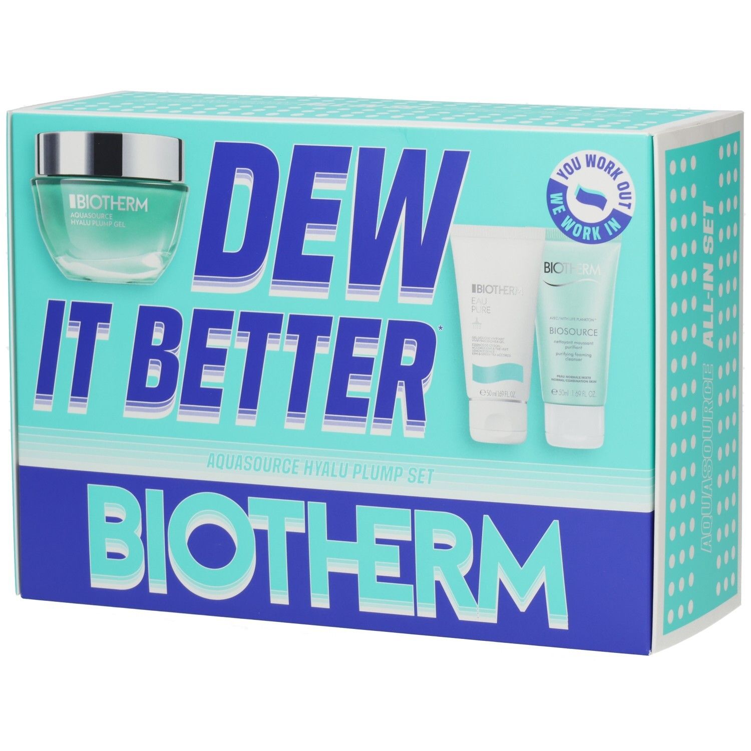Biotherm Aquasource Hyalu Routine Set 1 St Creme