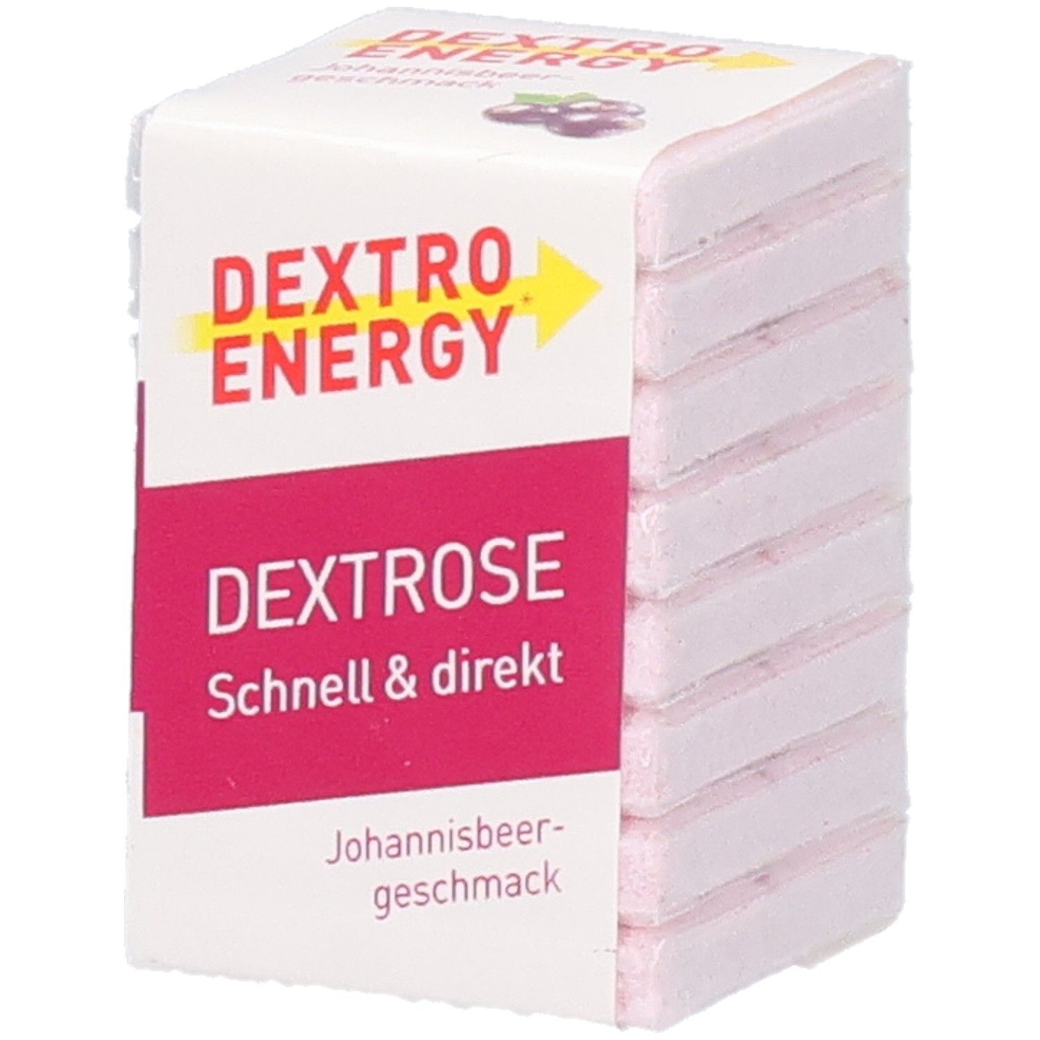 Dextro Energen Johannisbeere Würfel 1 St