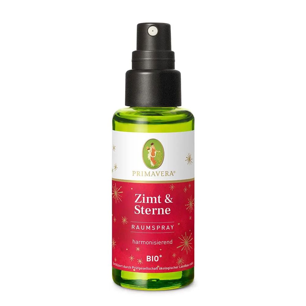 Zimt & Sterne Raumspray Bio 50 ml Ätherisches Öl