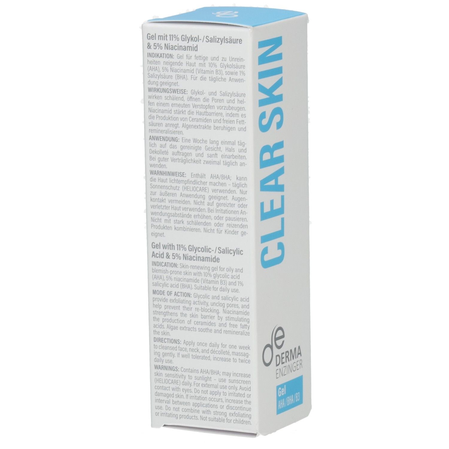 Derma Enzinger Clear Skin Gel