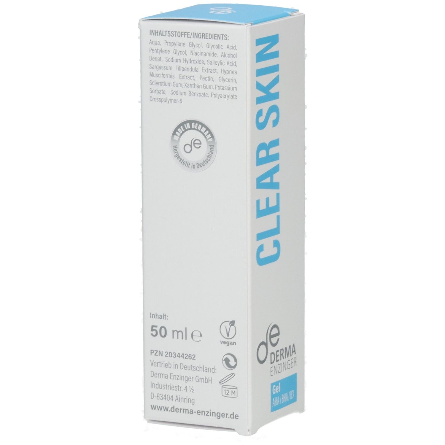 Derma Enzinger Clear Skin Gel