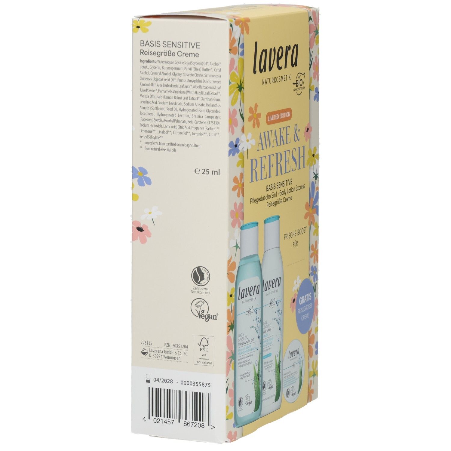 Lavera Geschenkset Awake & Refresh 26 DE 1 P Kombipackung