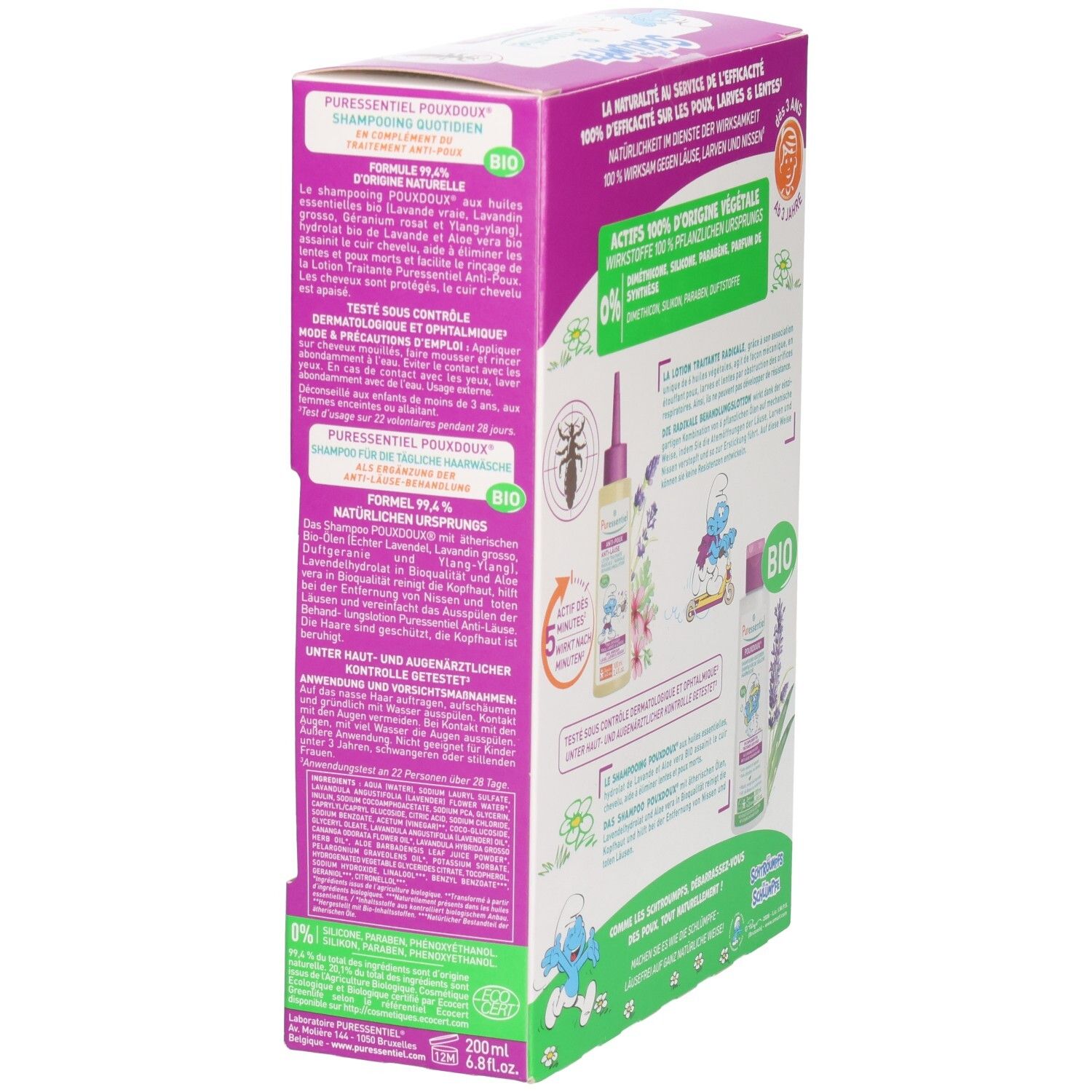 PURESSENTIEL Anti-Läuse Set Lotion + Shampoo