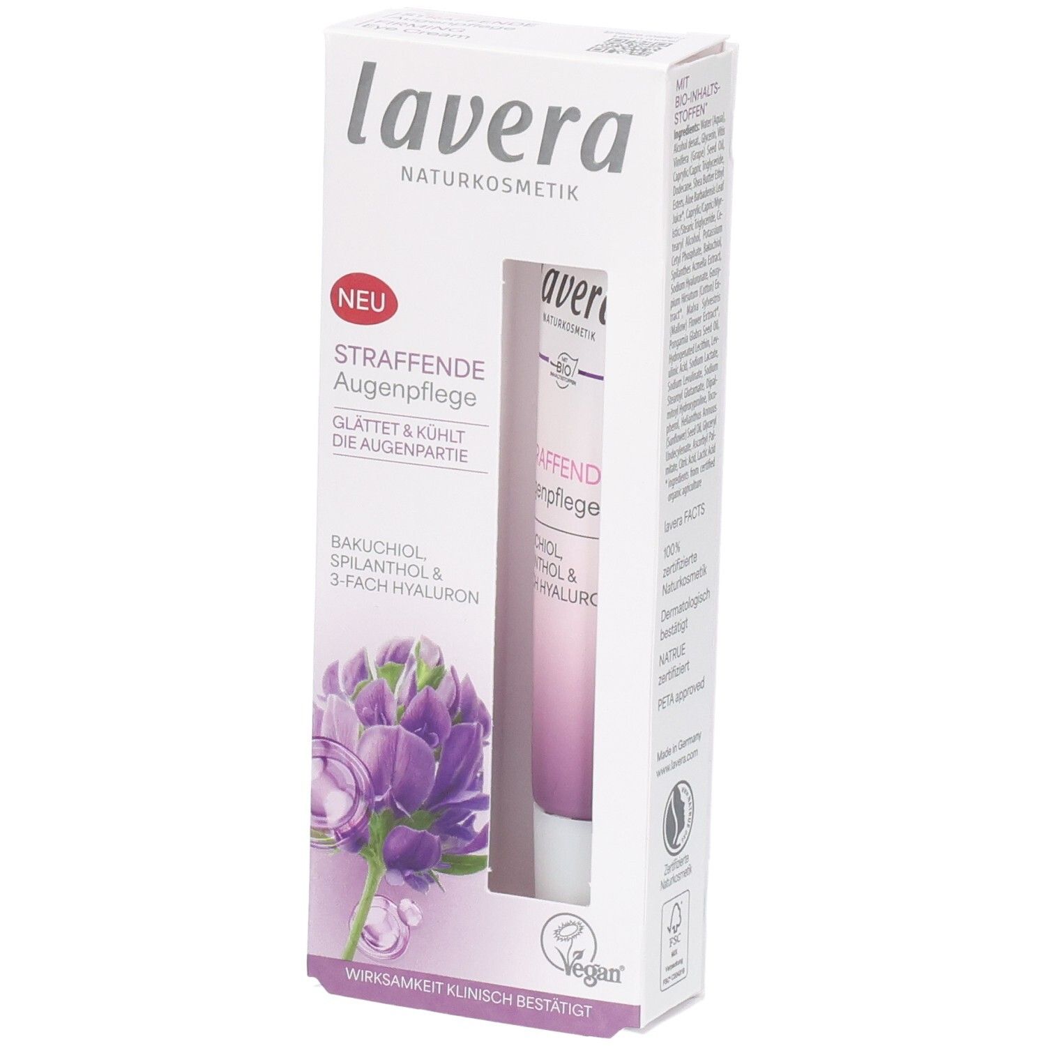 Lavera straffende Augenpflege 15 ml Creme
